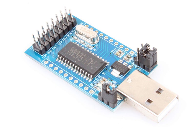 NOYITO CH341A USB Serial Port Parallel Port Converter Module USB to UART IIC SPI TTL ISP EPP MEM Parallel Converter Module - Image 1